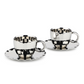 Dome Cup & Saucer | Set of 2