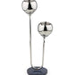 Poppy Small Candle Stand with Lapiz Lazuli Stone Base