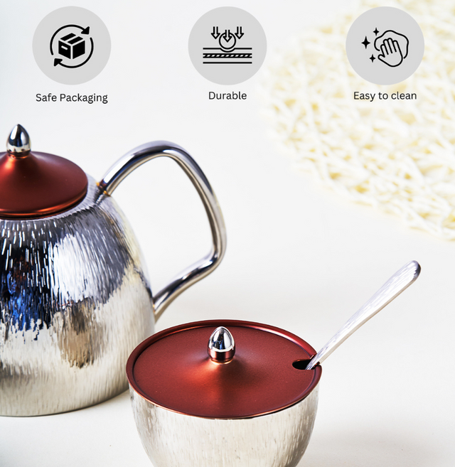 Renaissance Tea Set For Everyday | Rust