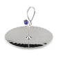 Poppy Pole Platter with Lapiz Lazuli Stone | Medium