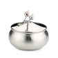 Rose Quartz Designer Bowl with Lid – Small & Elegant