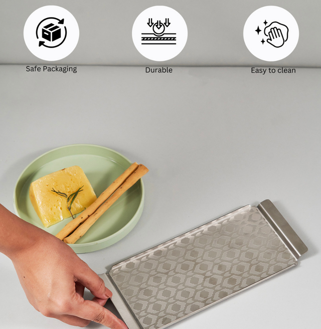 Ikat Tray Matt Finish | Small