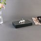 Deco Line Tissue Box | Dark Green