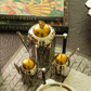 Fluted Tea Set Plain | Set of 3