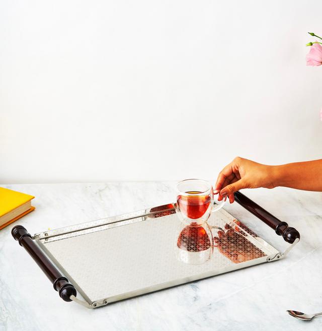 Pinkcity Collection Serving Tray Etching