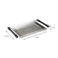 Lattice Designer Serving Tray with Wooden Handles