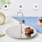 Poppy Pole Platter with Lapiz Lazuli Stone | Medium