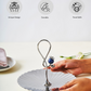 Poppy Pole Platter with Lapiz Lazuli Stone | Small