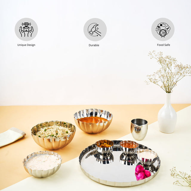 Mushroom Collection Luxury Dinner Set | Set of 33