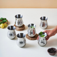 Rose Quartz Stainless Steel Tumbler | Set of 6