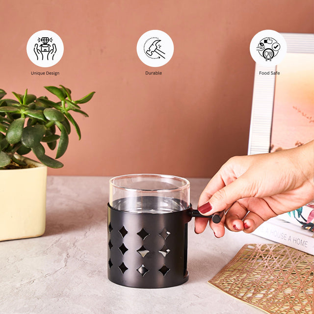 Stainless Steel Diffuser Diamond Shape | Black