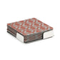 Ikat Coaster Pink | Set of 6