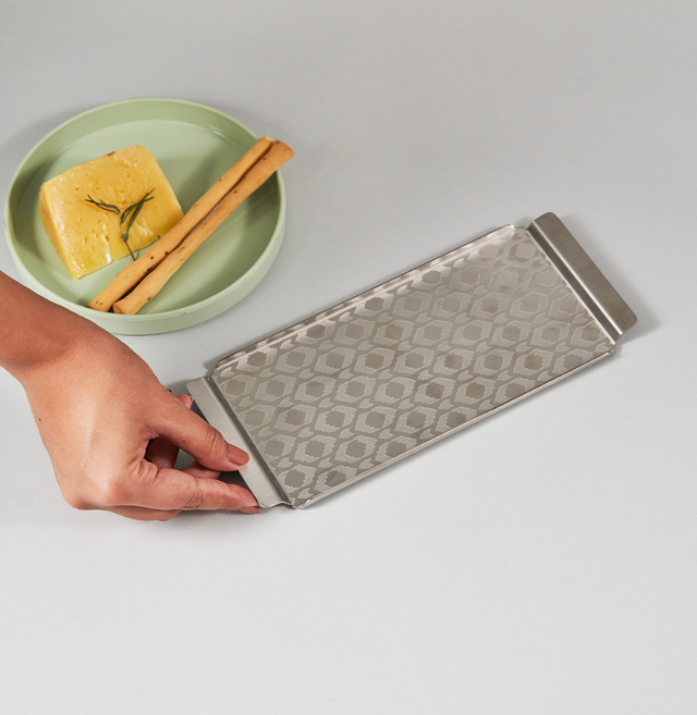 Ikat Tray Matt Finish | Small