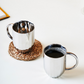 Dome Luxury Stainless Steel Coffee Mugs | Set of 2