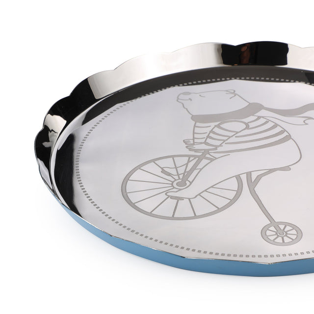 Carnival Thali | Large | Blue