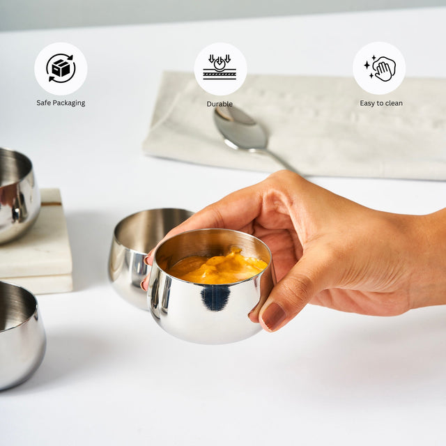 Deco Line Luxury Dinnerware Small Katori | Set of 6