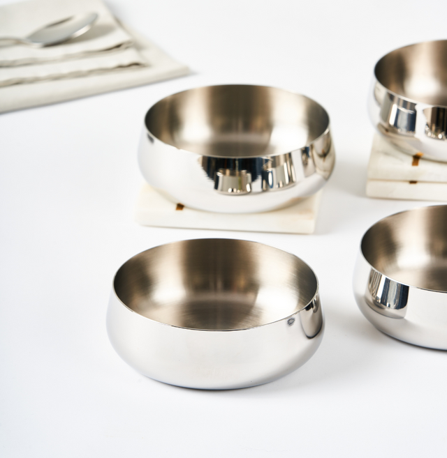 Deco Line Dahi Bhalla Luxury Katori Set | Set of 6