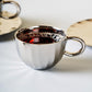 Dome Cup & Saucer | Luxury Cup Set of 2