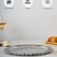 Burano Plate - Steel