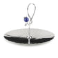 Poppy Pole Platter with Lapiz Lazuli Stone | Medium