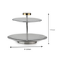 Deco Two Tier Platter