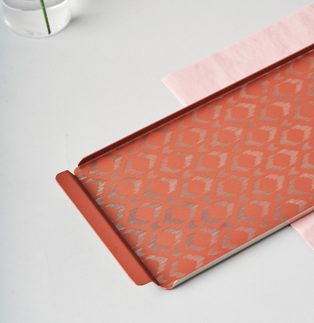 Ikat Serving Tray Pink | Large