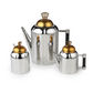 Fluted Tea Set Plain | Set of 3