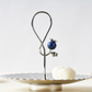 Poppy Pole Platter with Lapiz Lazuli Stone | Small