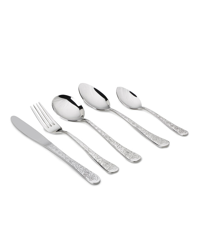 Rose Quartz Cutlery Set of 30