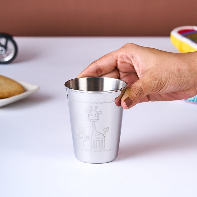 Carnival Giraffe Stainless Steel Tumbler