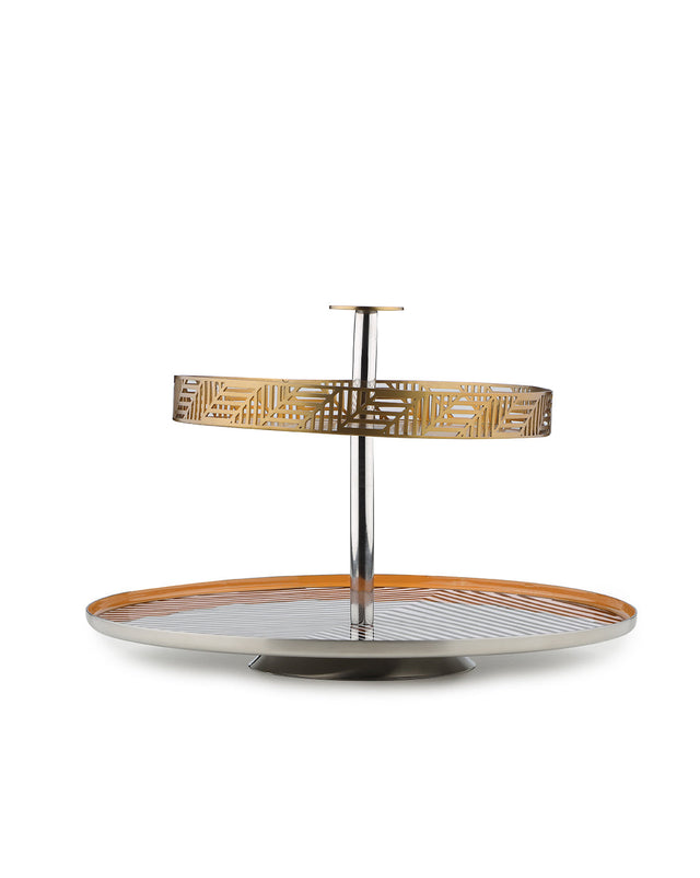 Maasai Two Tier Platter
