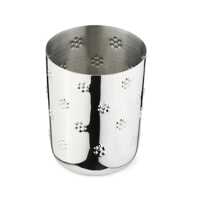 Polka Flower Stainless Steel Tumbler | Set of 6