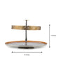 Maasai Two Tier Platter