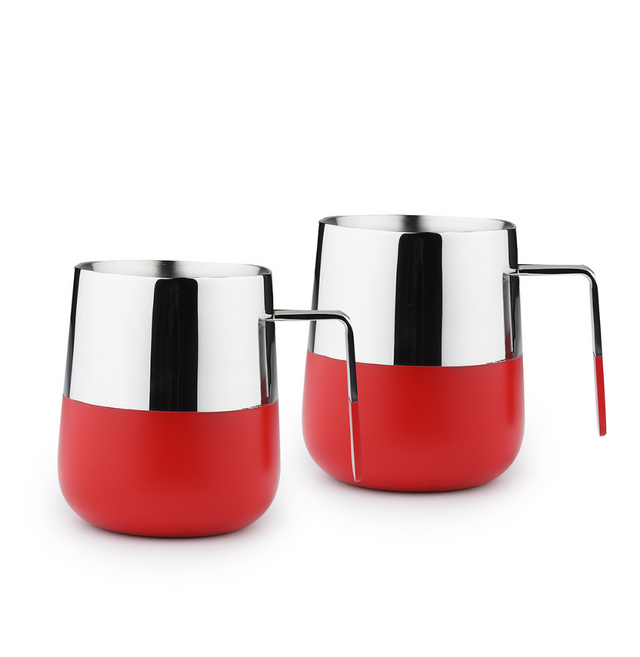 Red Chromology Stainless Steel Mug Set of 2