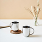 Dome Luxury Stainless Steel Coffee Mugs | Set of 2