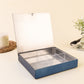 Inline Diamond Square Box | L | 200X200 | Blue