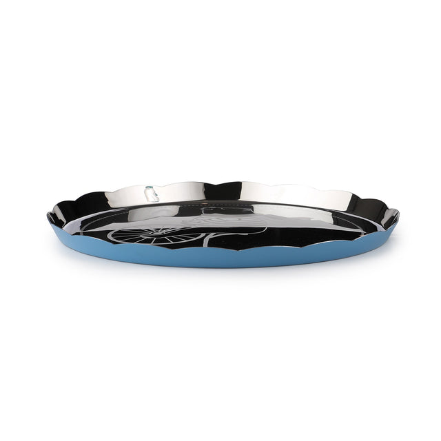 Carnival Thali | Large | Blue