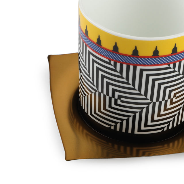 Aladdin Ceramic Cup With Saucer Set of 2