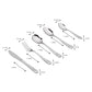 Rose Quartz Cutlery | Set of 30