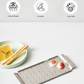 Ikat Tray Matt Finish | Small