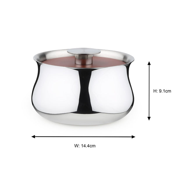 Rusty Red Doubly Bowl | Mini