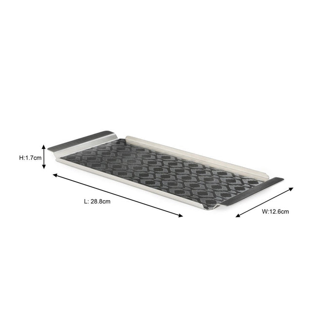 Ikat Tray Matt Finish | Medium