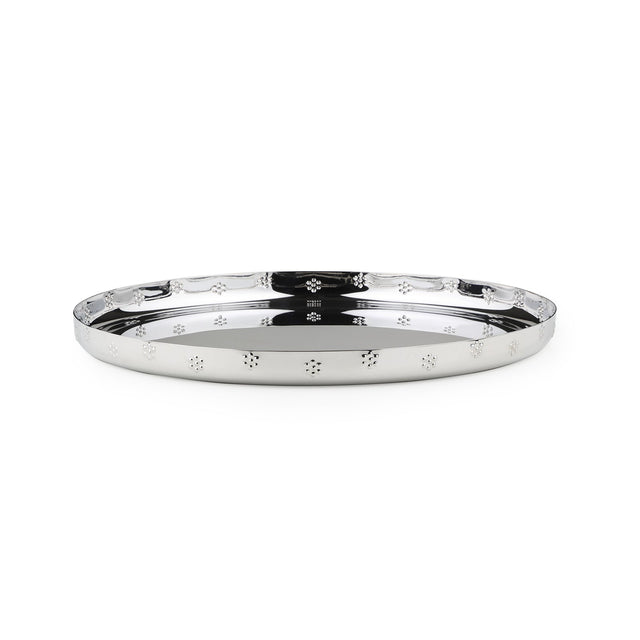 Polka Flower Thali | Set of 6