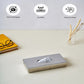 Art Deco Stainless Steel Premium Tissue Box