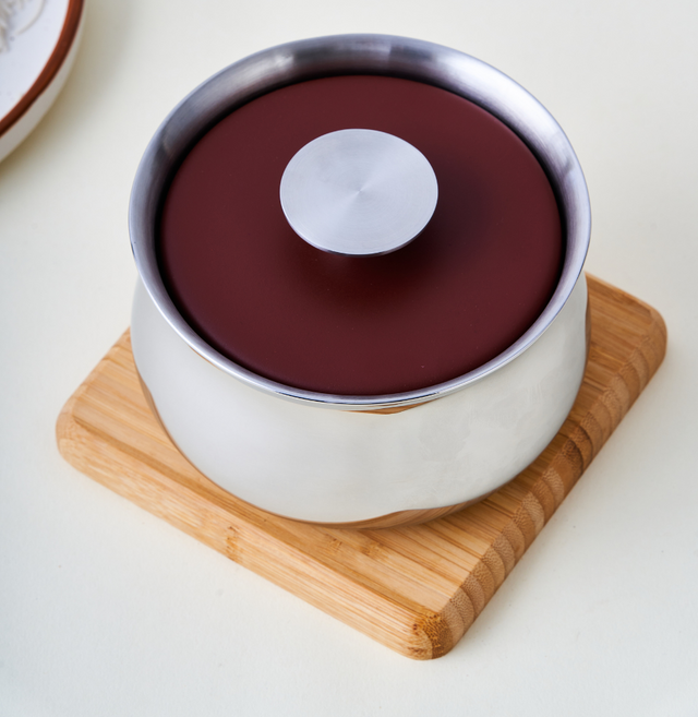 Rusty Red Doubly Bowl | Small