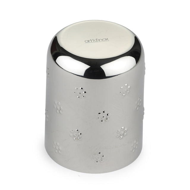 Polka Flower Stainless Steel Tumbler | Set of 6