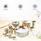 Mushroom Collection Luxury Dinner Set | Set of 33
