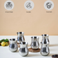 Rose Quartz Stainless Steel Tumbler | Set of 6