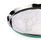 Carnival Giraffe Thali | Large | Green
