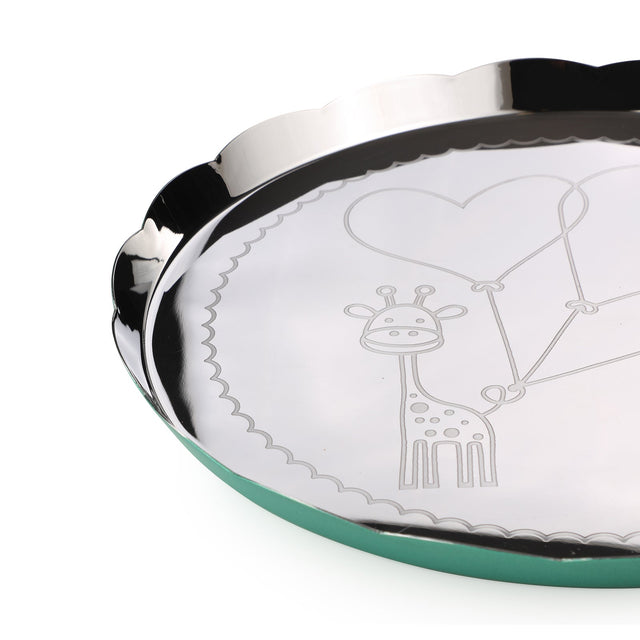 Carnival Giraffe Thali | Large | Green